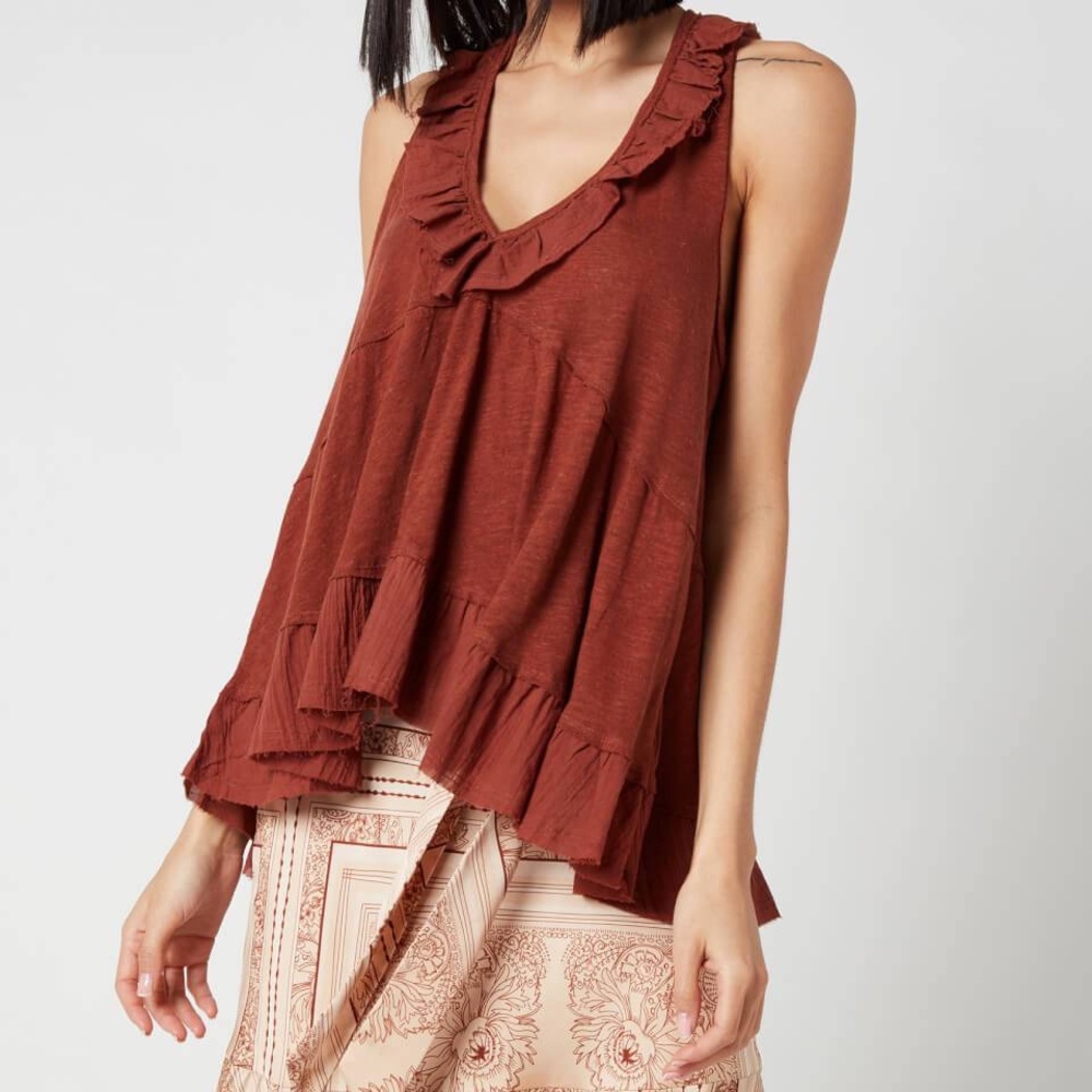 Free People - Racer Flowy Tank